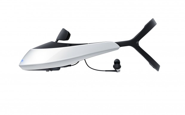 Sonys neue Videobrille TMZ-T2 ist auf der Ifa 2012 zu sehen (Bild: Sony)
